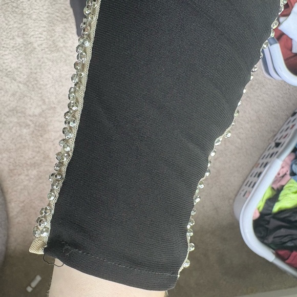 XSCAPE Beaded Colorblock Gown - Picture 13 of 15